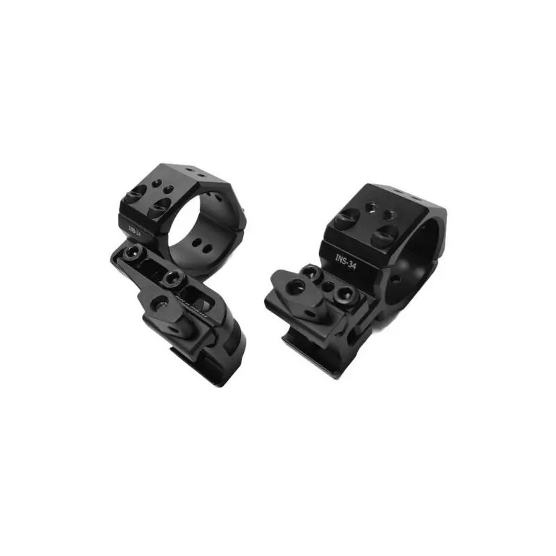 Affût arrière réglable pour tubes de lunette 34 mm EagleVision