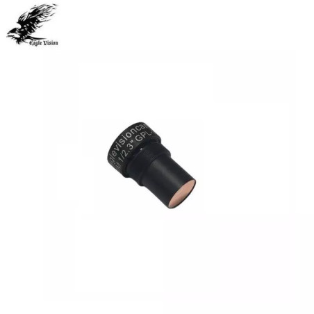 4K Lens 1/1.8” 12MM, M12 x 0.35 (GoPro 5, 6, 7) Zwart door EagleVisionCam