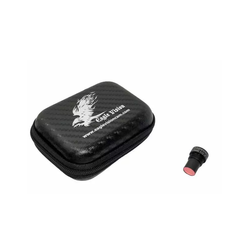 4K Lens M12 1/2.3” 12MM x 0.35 (GoPro 5, 6, 7) Black by EagleVisionCam